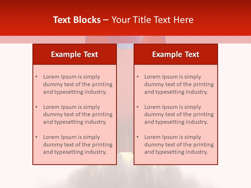 Red Toy White PowerPoint Template