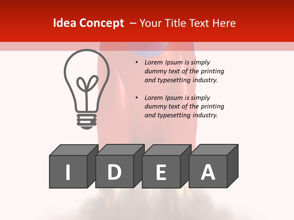 Red Toy White PowerPoint Template