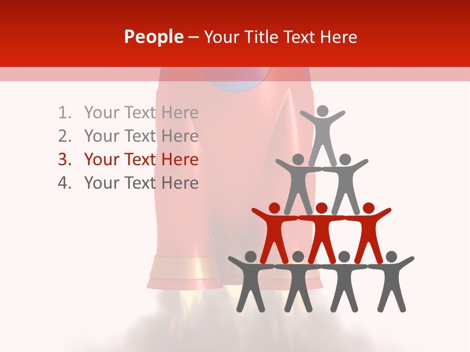 Red Toy White PowerPoint Template