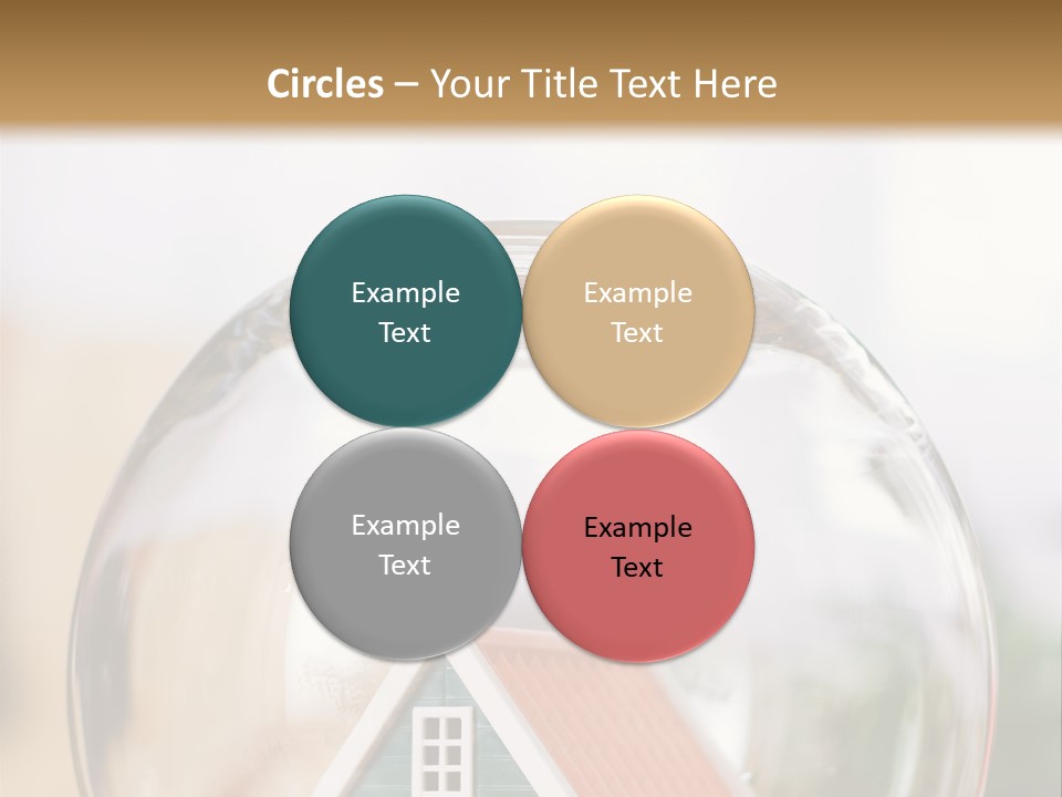 House Glass Symbolic PowerPoint Template