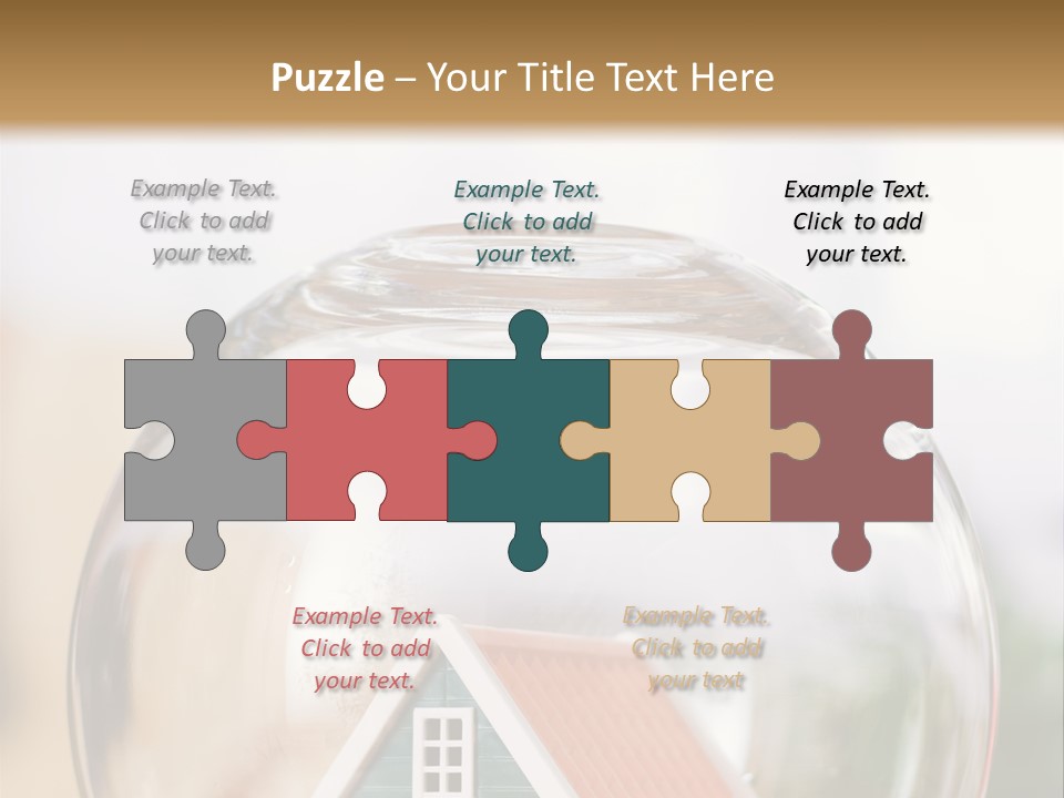 House Glass Symbolic PowerPoint Template