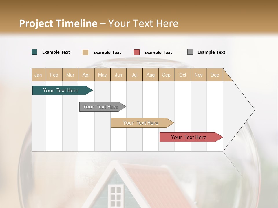 House Glass Symbolic PowerPoint Template