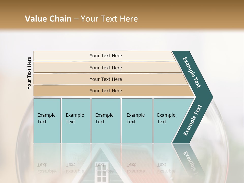 House Glass Symbolic PowerPoint Template