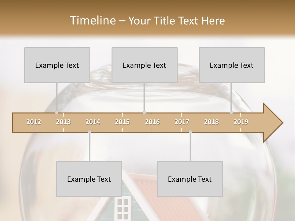 House Glass Symbolic PowerPoint Template