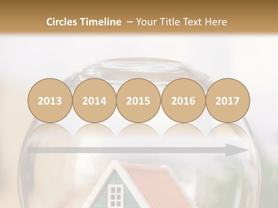 House Glass Symbolic PowerPoint Template