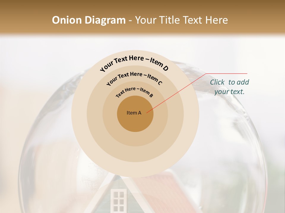 House Glass Symbolic PowerPoint Template
