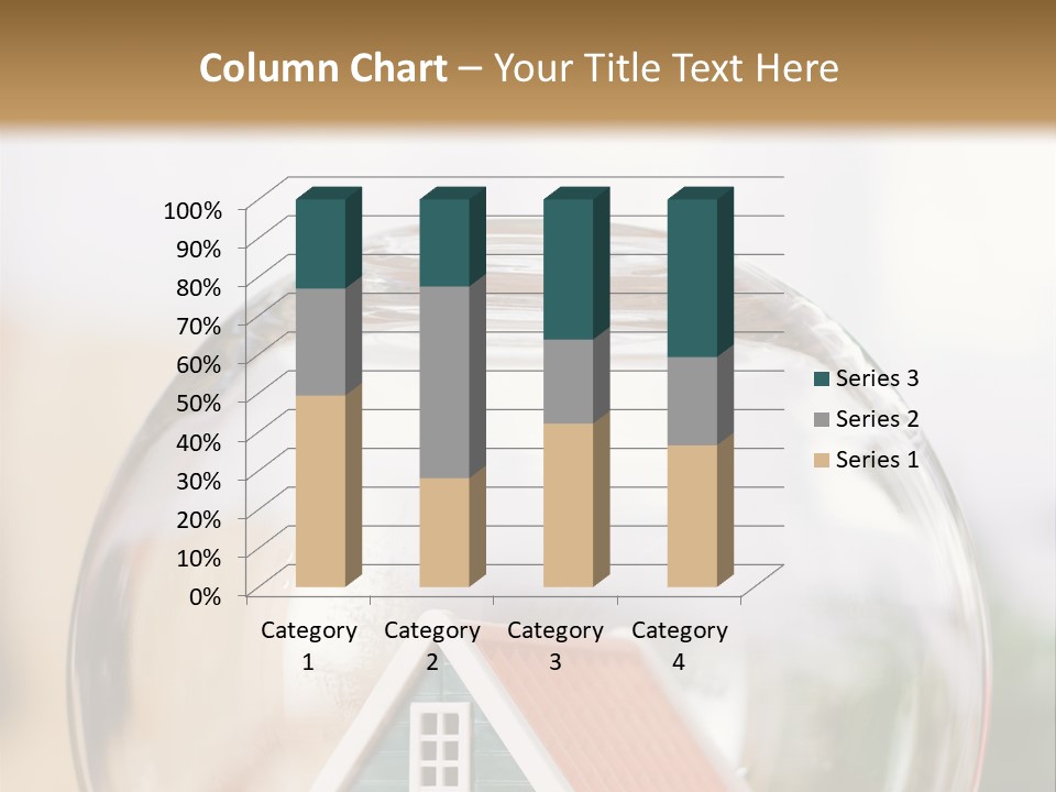 House Glass Symbolic PowerPoint Template