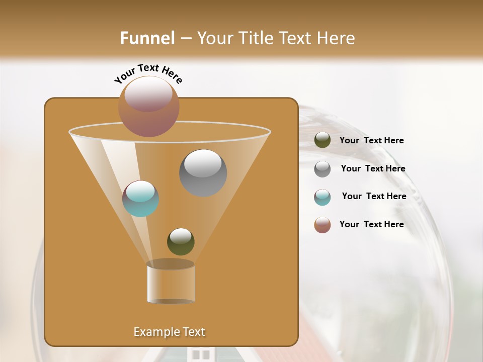 House Glass Symbolic PowerPoint Template