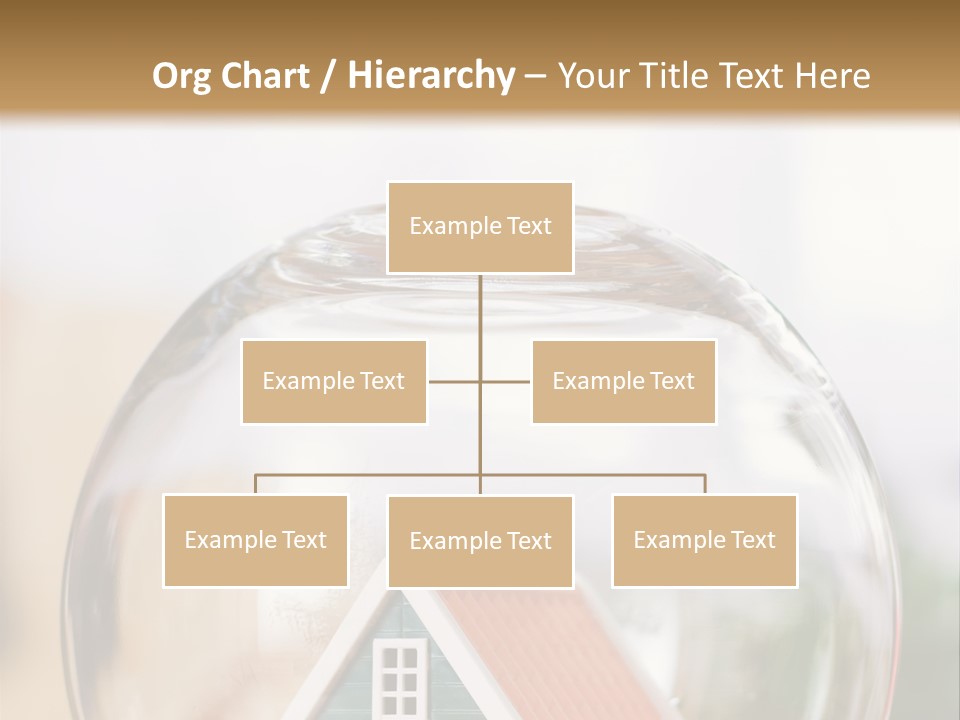 House Glass Symbolic PowerPoint Template