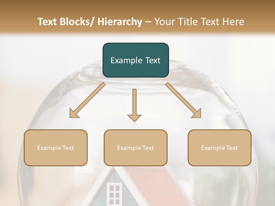 House Glass Symbolic PowerPoint Template