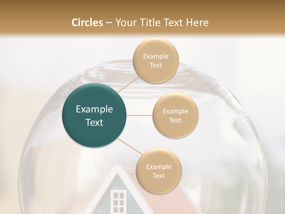 House Glass Symbolic PowerPoint Template