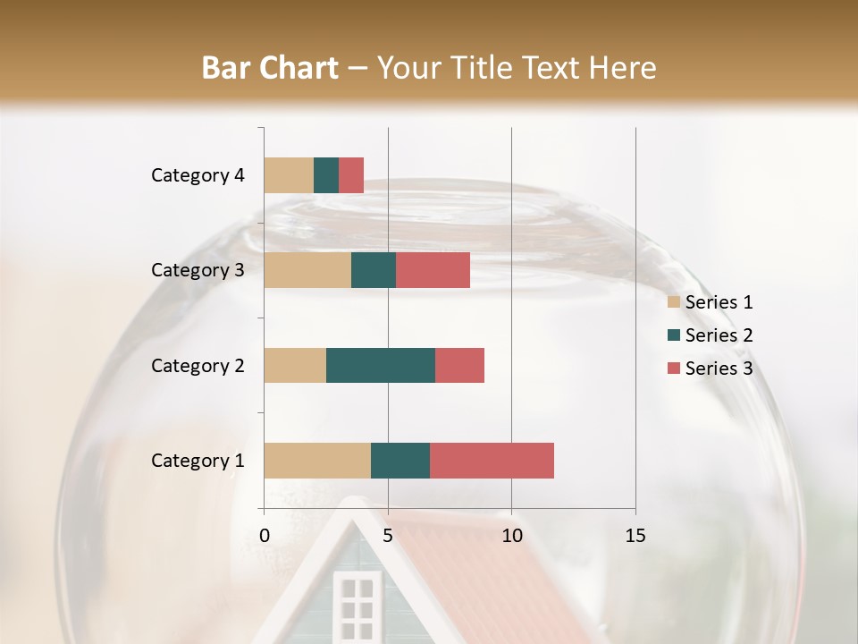 House Glass Symbolic PowerPoint Template