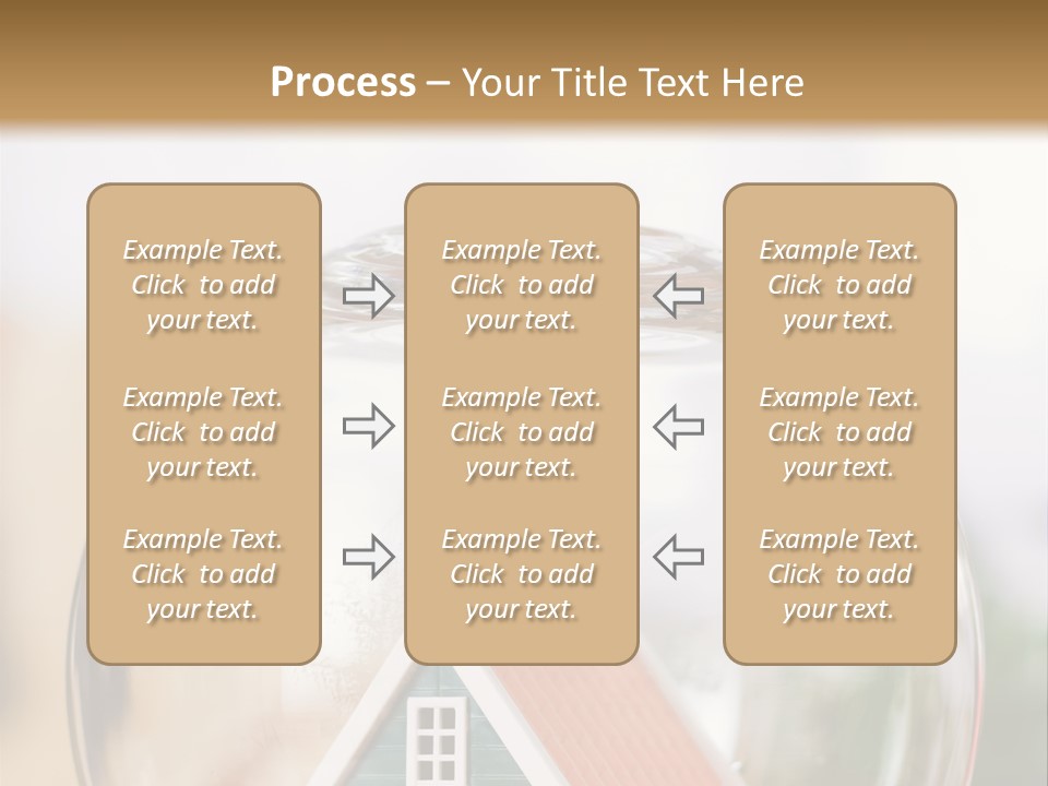 House Glass Symbolic PowerPoint Template