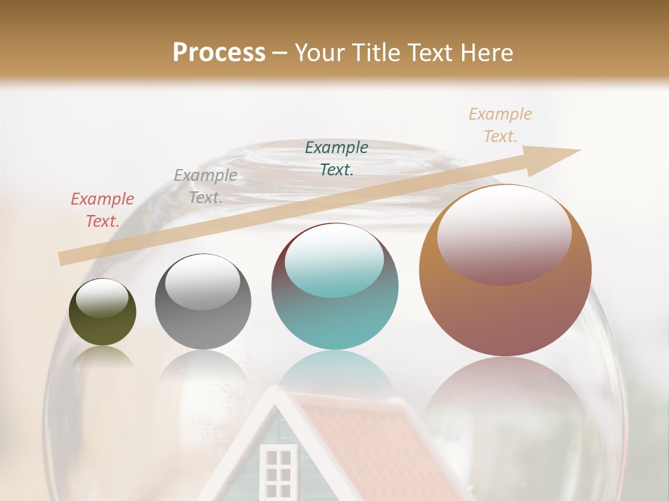 House Glass Symbolic PowerPoint Template