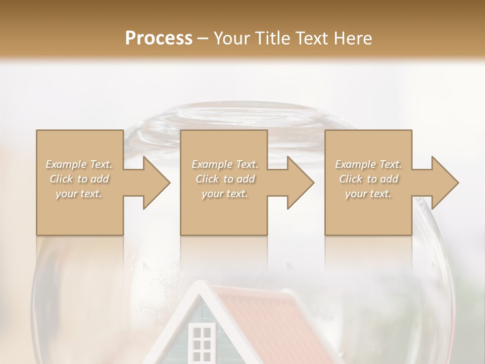 House Glass Symbolic PowerPoint Template