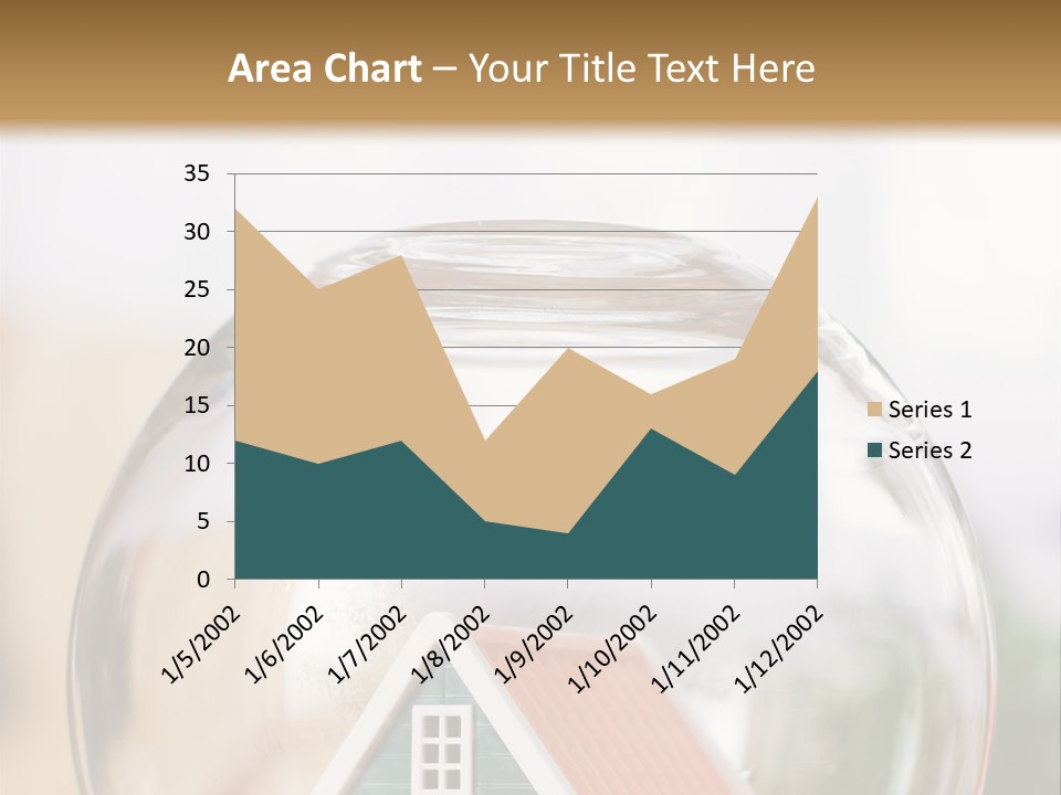 House Glass Symbolic PowerPoint Template