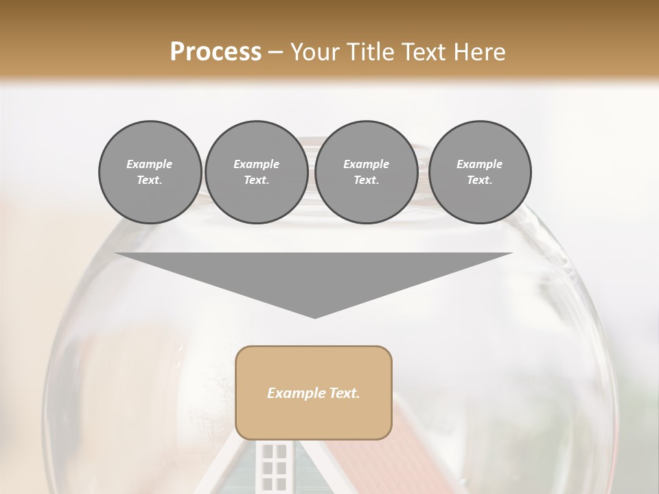 House Glass Symbolic PowerPoint Template