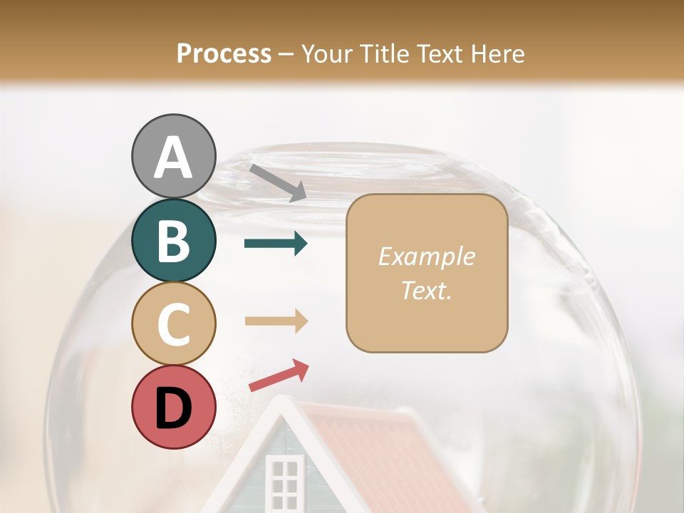 House Glass Symbolic PowerPoint Template
