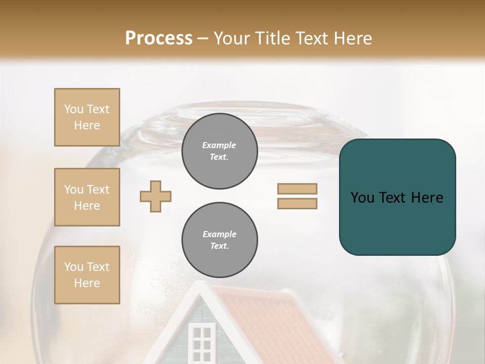 House Glass Symbolic PowerPoint Template