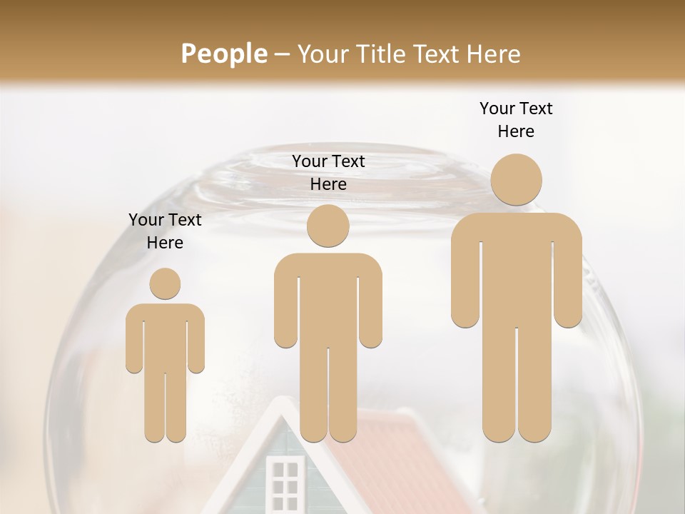 House Glass Symbolic PowerPoint Template