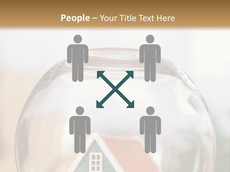 House Glass Symbolic PowerPoint Template