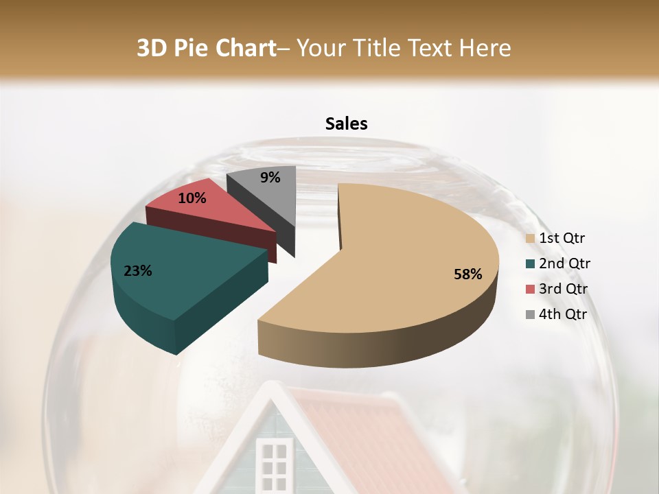 House Glass Symbolic PowerPoint Template