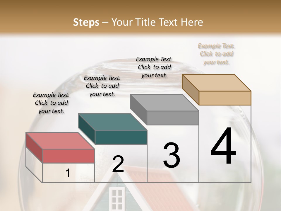 House Glass Symbolic PowerPoint Template