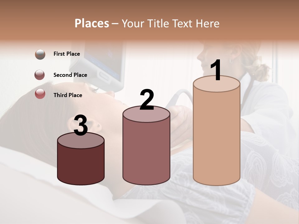 Technology Test Hand PowerPoint Template