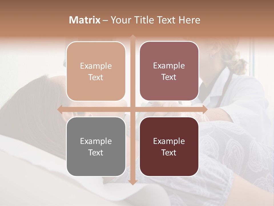 Technology Test Hand PowerPoint Template