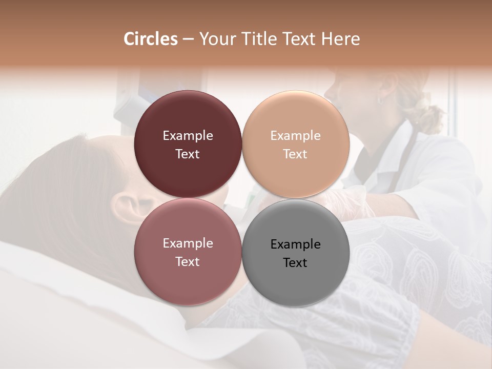 Technology Test Hand PowerPoint Template