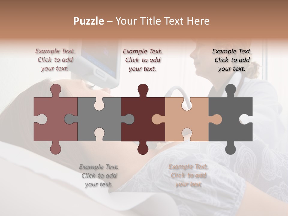 Technology Test Hand PowerPoint Template