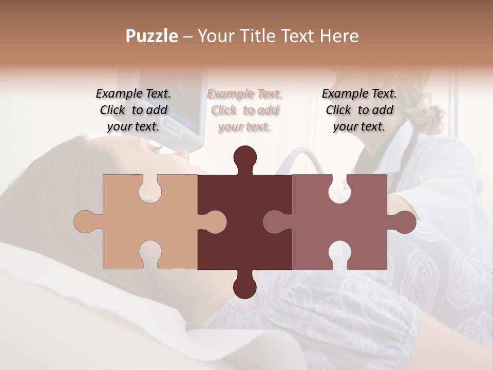 Technology Test Hand PowerPoint Template