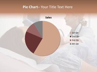 Technology Test Hand PowerPoint Template