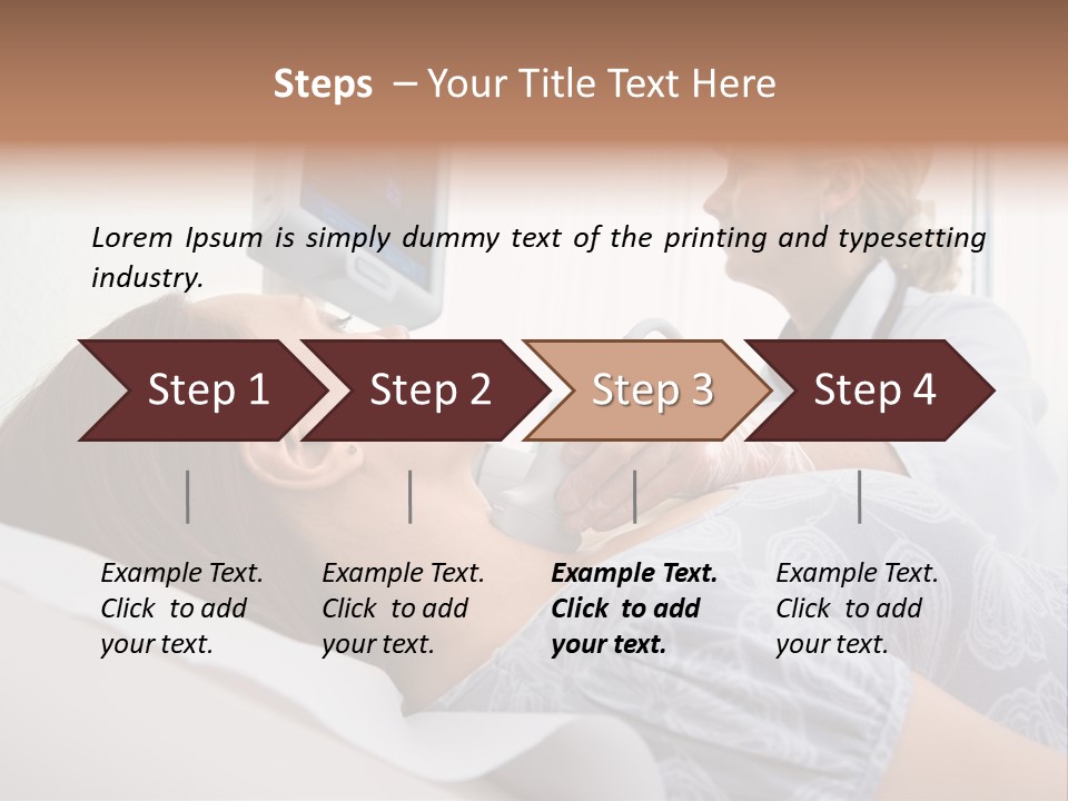 Technology Test Hand PowerPoint Template