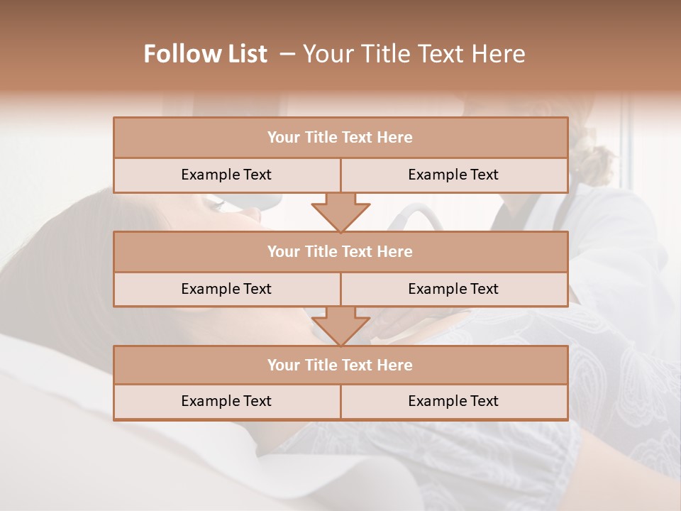 Technology Test Hand PowerPoint Template