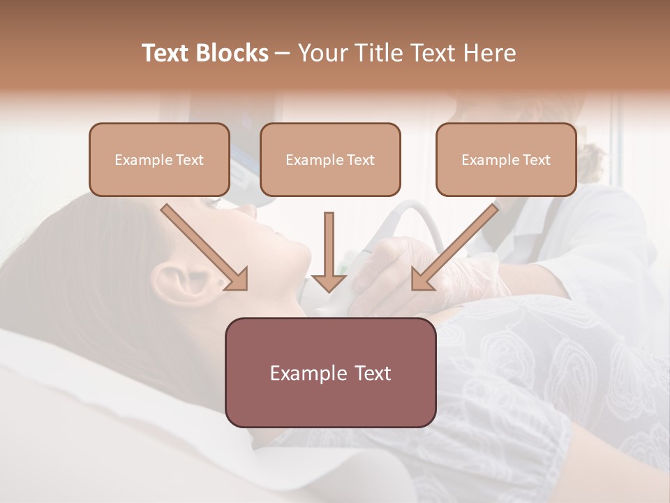 Technology Test Hand PowerPoint Template