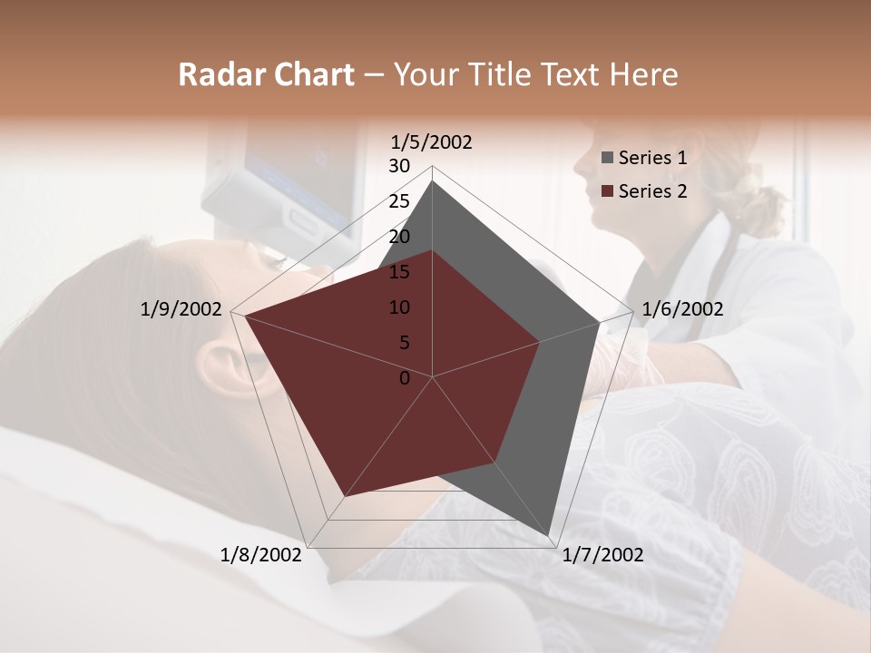 Technology Test Hand PowerPoint Template