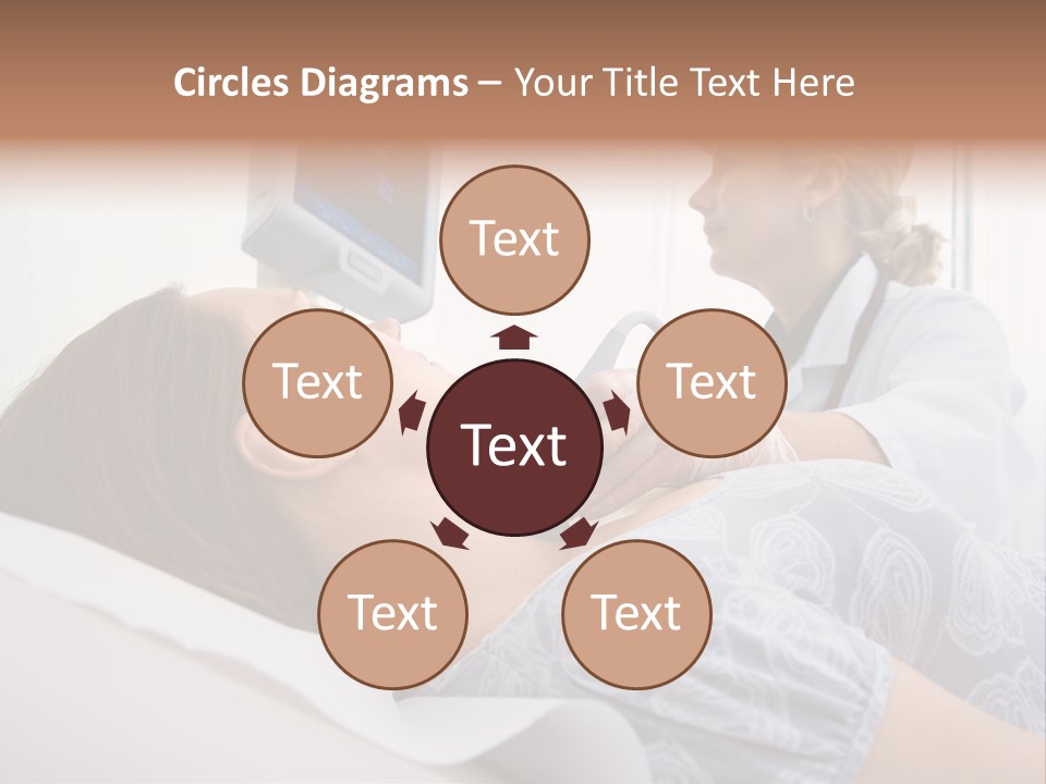 Technology Test Hand PowerPoint Template