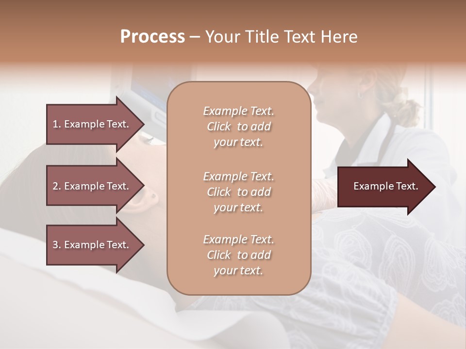 Technology Test Hand PowerPoint Template