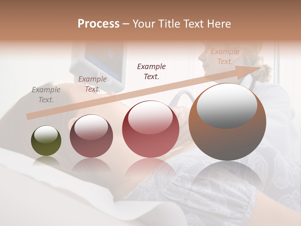 Technology Test Hand PowerPoint Template
