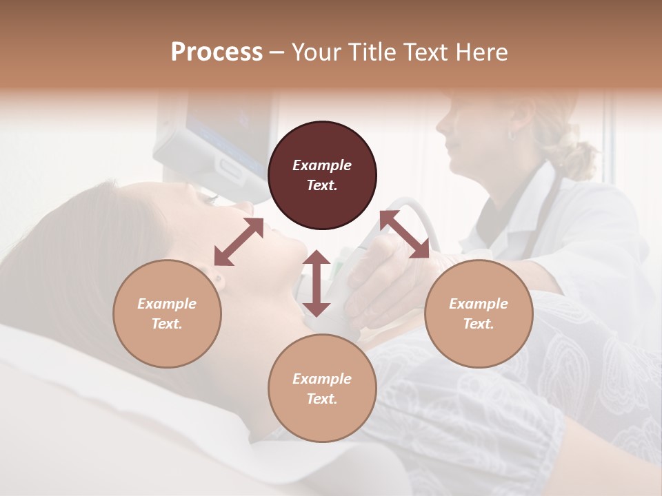 Technology Test Hand PowerPoint Template