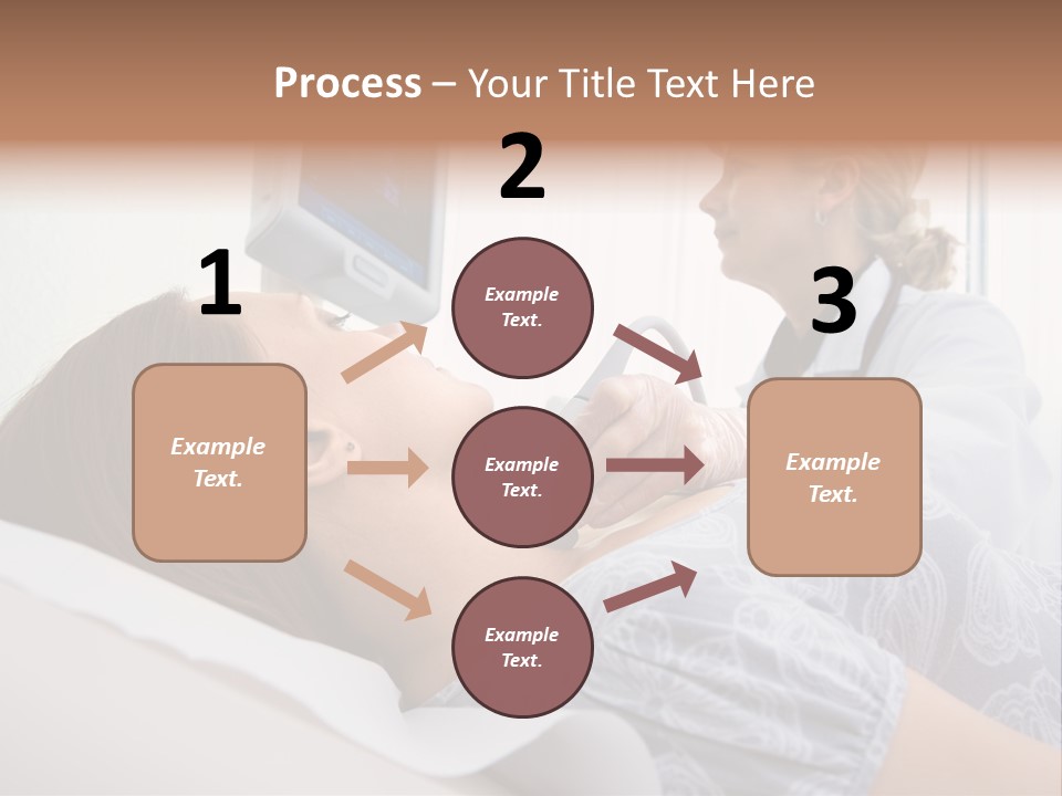 Technology Test Hand PowerPoint Template