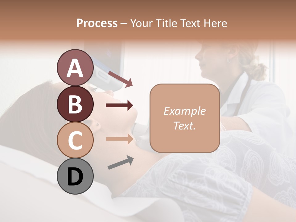 Technology Test Hand PowerPoint Template