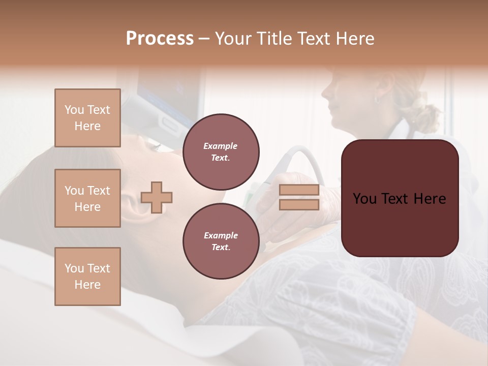 Technology Test Hand PowerPoint Template