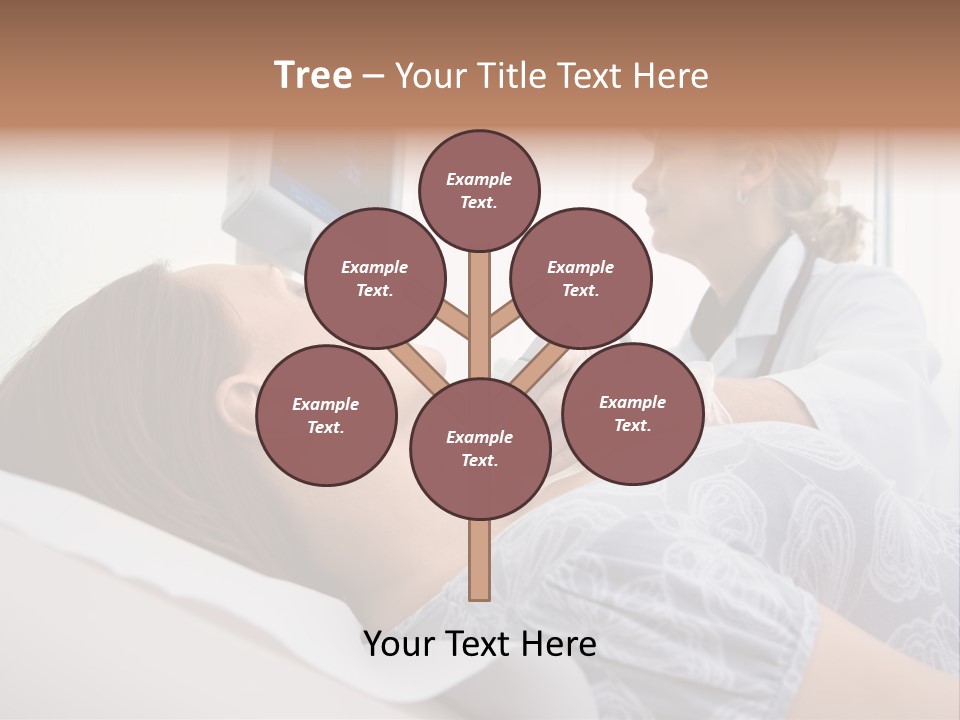 Technology Test Hand PowerPoint Template