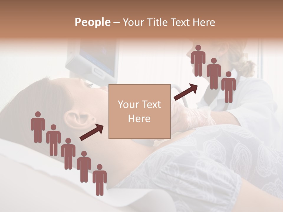 Technology Test Hand PowerPoint Template