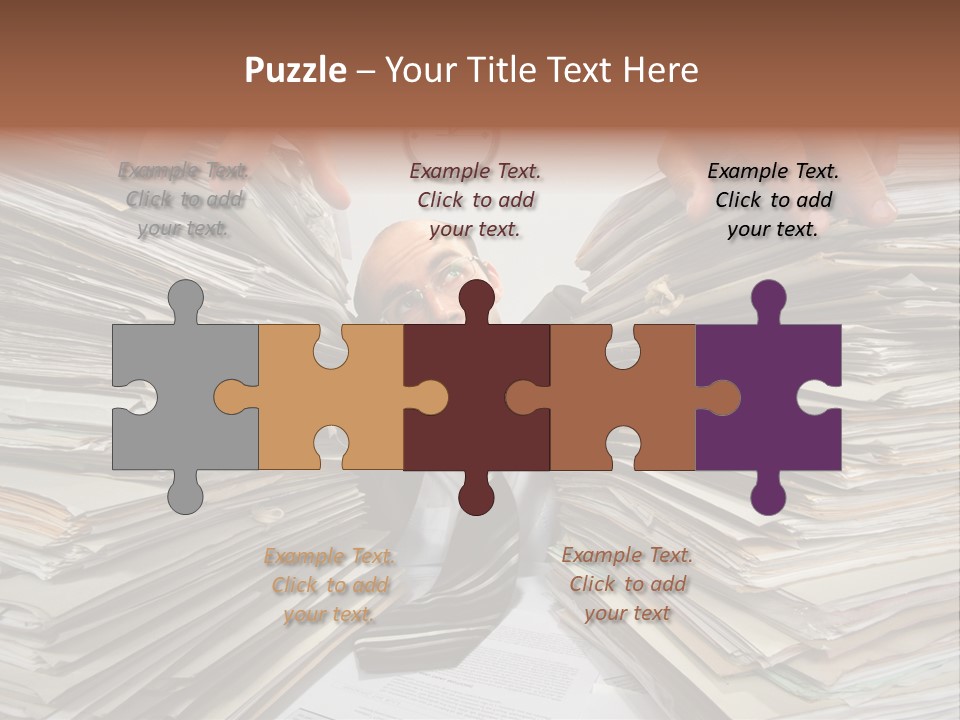 Paperwork  Documents PowerPoint Template