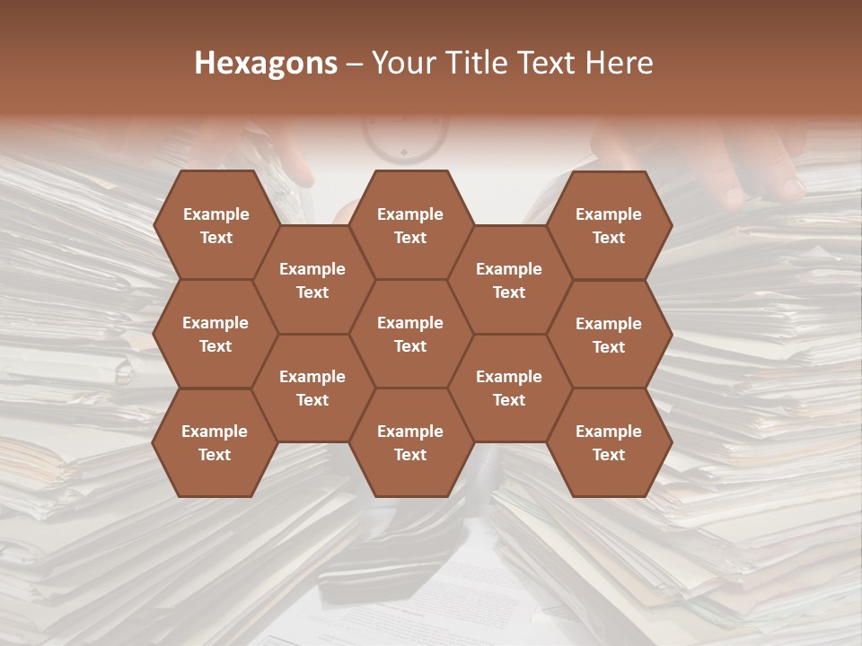 Paperwork  Documents PowerPoint Template