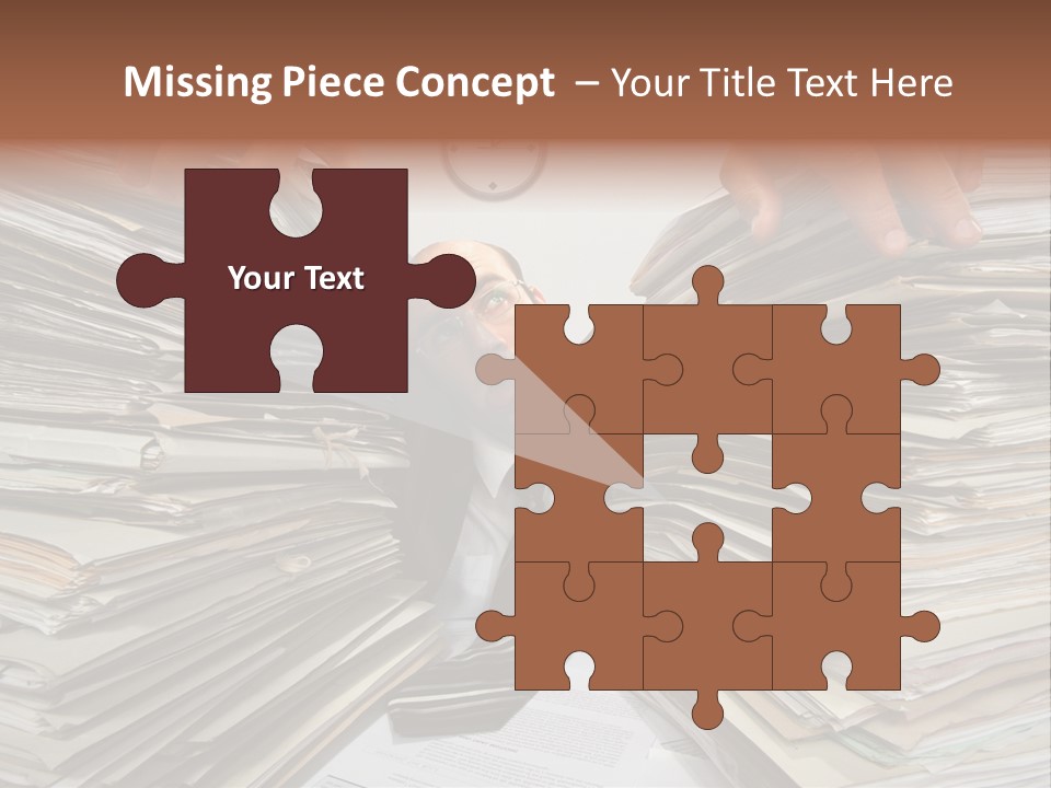 Paperwork  Documents PowerPoint Template