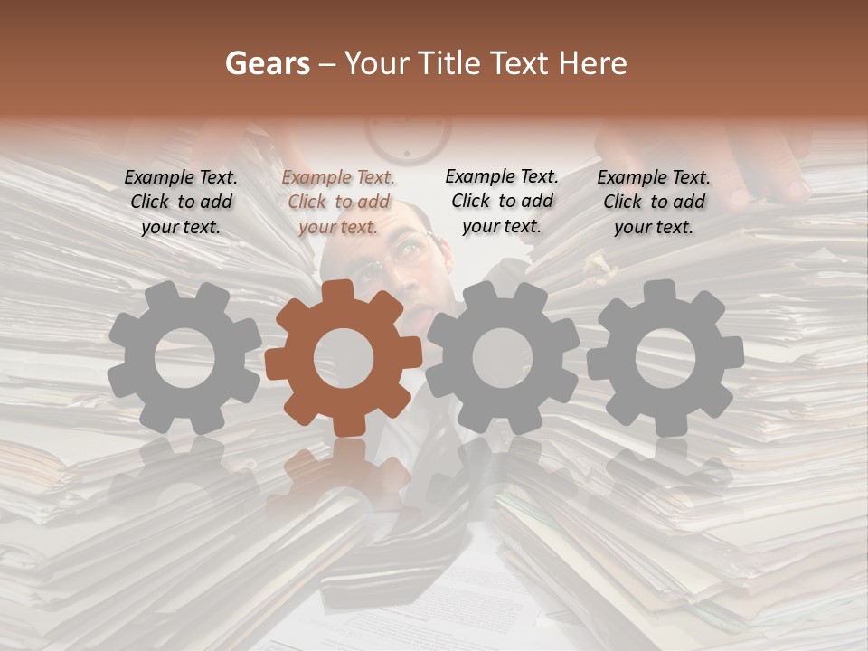 Paperwork  Documents PowerPoint Template